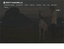 Tablet Screenshot of brettgaramella.com